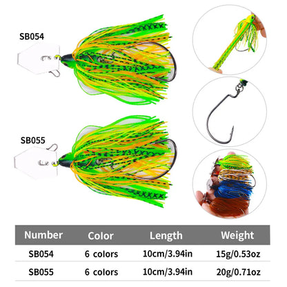 Chatterbaits- 20g 15g /12 Different Choices- GREAT FOR BASS, PIKE, WALLEYE & OTHER PREDATOR SPECIES