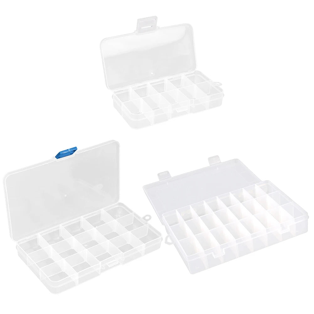 10/15/24 Grids Fishing Tackle Box- Fishing Lure, Bait, Hooks- Storage Box