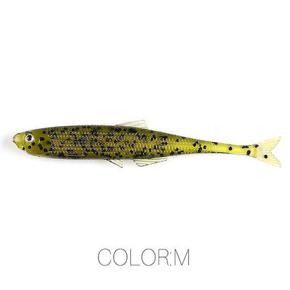 NEW Supercontinent lean ShadTeez 60mm/80mm Perch, Bass, Pike, Zander- Predator Fishing with 3d eyes