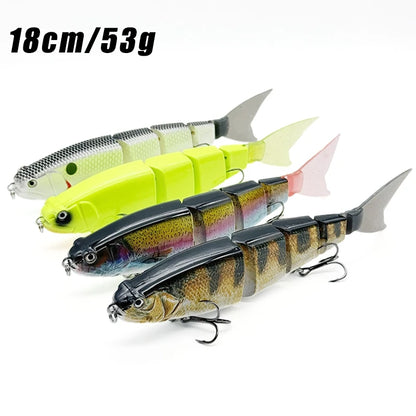 Balam Glide Bait- Pike Lure- Bass, Catfish- Saltwater Hard Lure- Glidebait- Leurre De Pêche