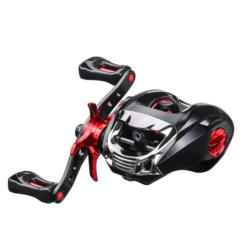 LINNHUE Best Baitcasting Reel BS2000 8.1:1 High Speed, with Spare Spool, Saltwater- Freshwater