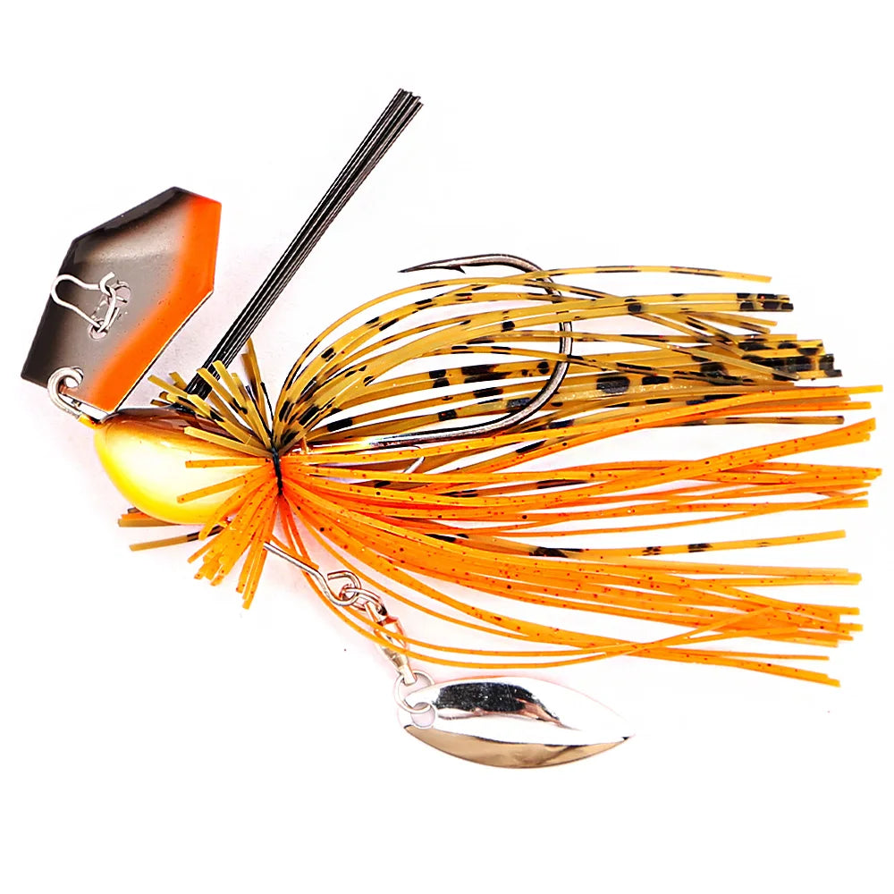 B&U Bladed Chatterbait Jig- Pike, Bass, Trout, Walleye