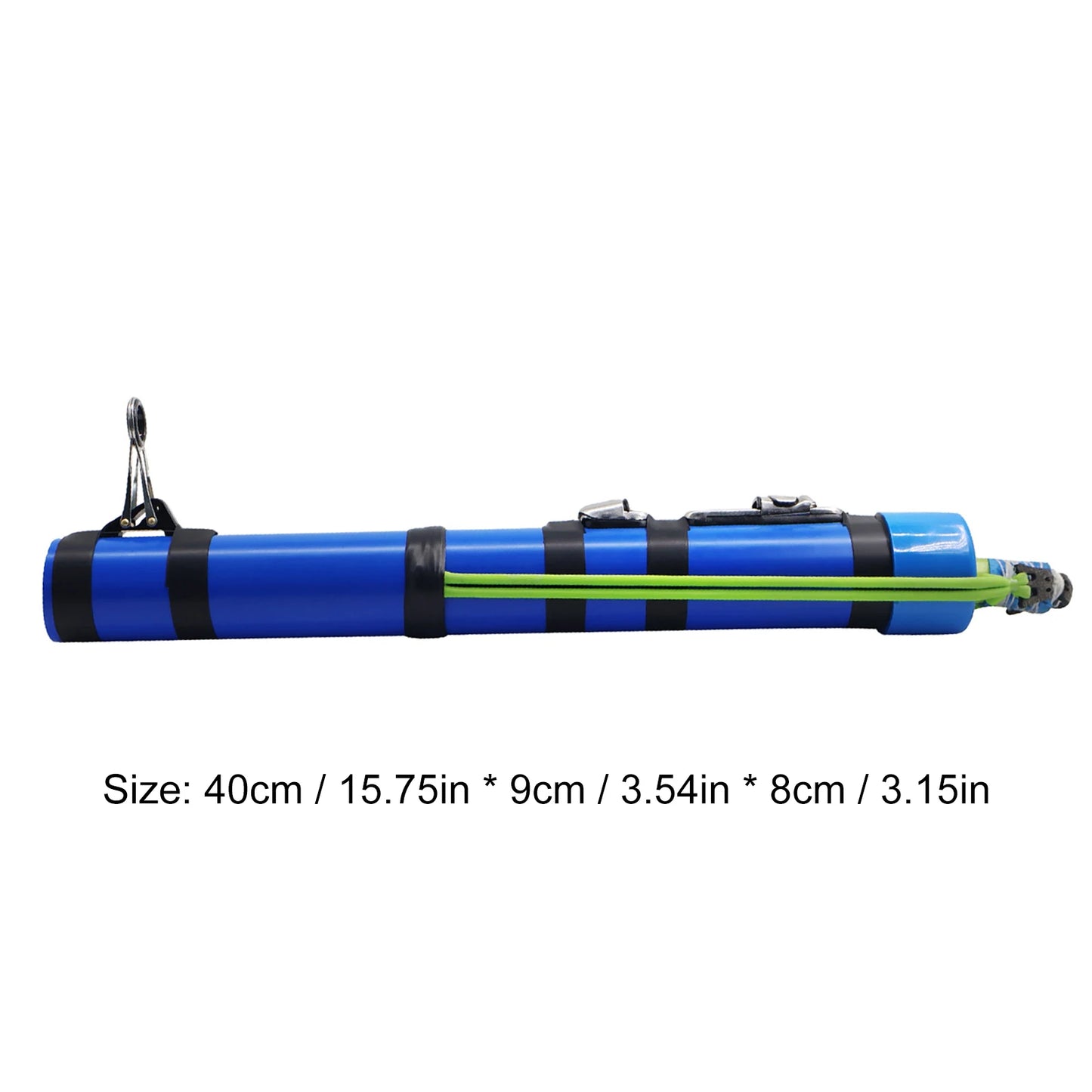 Compact Fishing Catapult, Rod Holder, Reusable Precise Lure Launcher- Fish Bait Launching Equipment for Bass ,Trout, Catfish or Saltwater