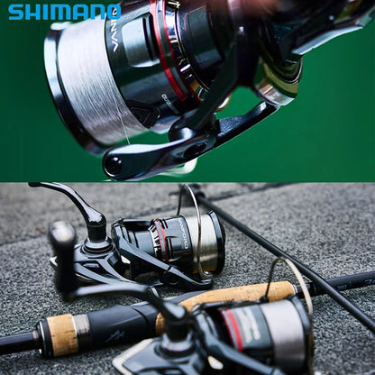 NEW SHIMANO VANFORD Spinning Reel 2500/3000 Series- MGL Rotor Body LONG STROKE Spool- Freshwater/ Saltwater