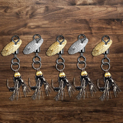 5Pcs River and Lake Spinners-- Trout and Panfish !