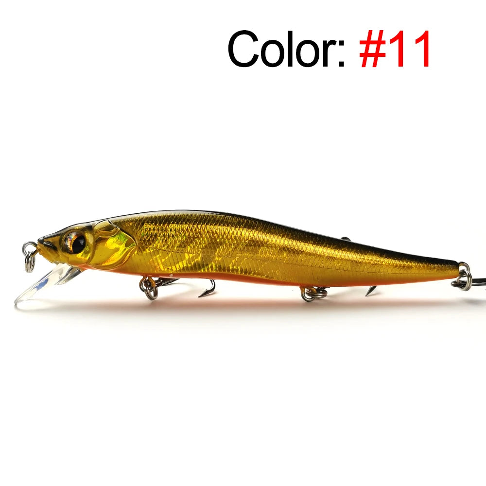 THETIME 110mm/14g PS110 SP  Jerkbait with Tungsten Weight System-for Bass, Pike, Walleye, Trout, Perch, Crappie