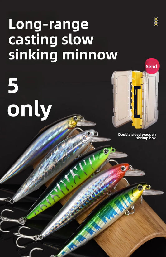 Suspended Silver Blade Road , 5g, Jerk-baits for ALL Predators