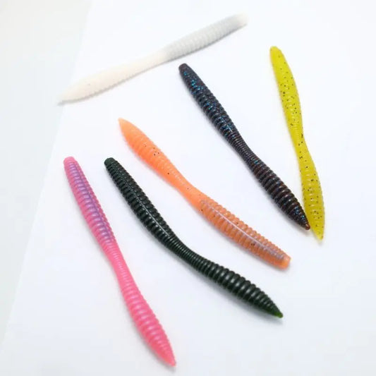 Flat Tail Grub, plastic for Bass, Trout, Walleye