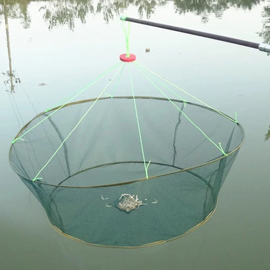 Foldable, Drop Fishing Landing Net-  Crayfish, Shrimp, Eel, Prawn, Crab Trap