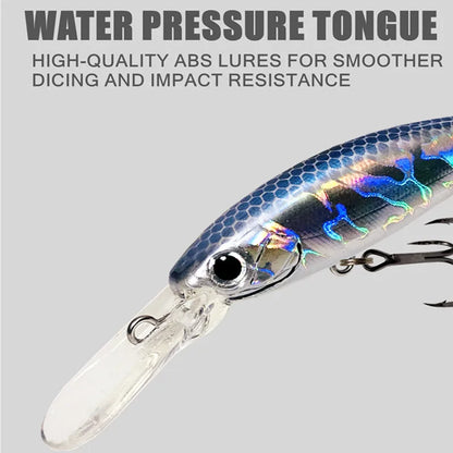 6cm 4.7g Deep Diving Crankbait for BASS, PERCH, WALLEYE, PIKE, SALMON/TROUT