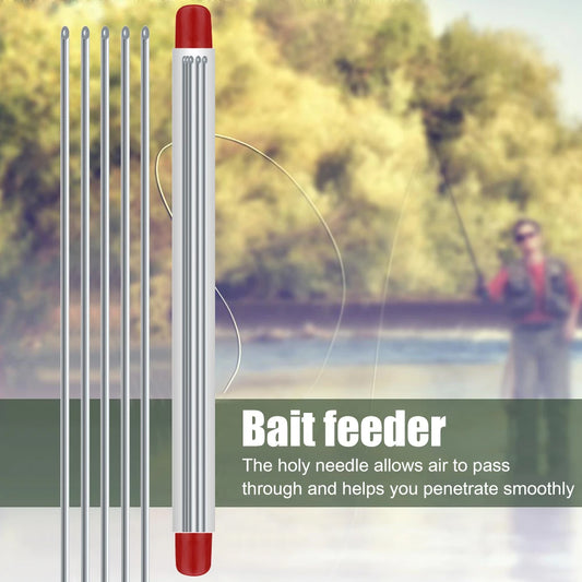 Fishing Worm Penetrating , Portable worm Hooking Needle, Stainless Steel Worm  Needles