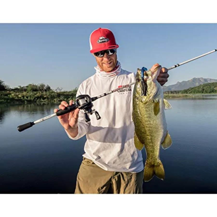 S Combo for freshwater and saltwater fishing with advanced casting accuracy, durable construction and smooth reel performance