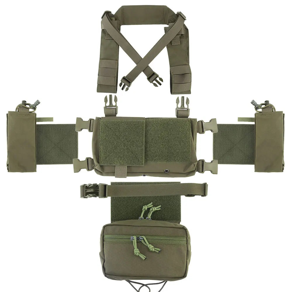 EMERSONGEARS- 500D Nylon MICRO FIGHT CHASSIS MK3 MK4 Tactical Chest Rig  Premium