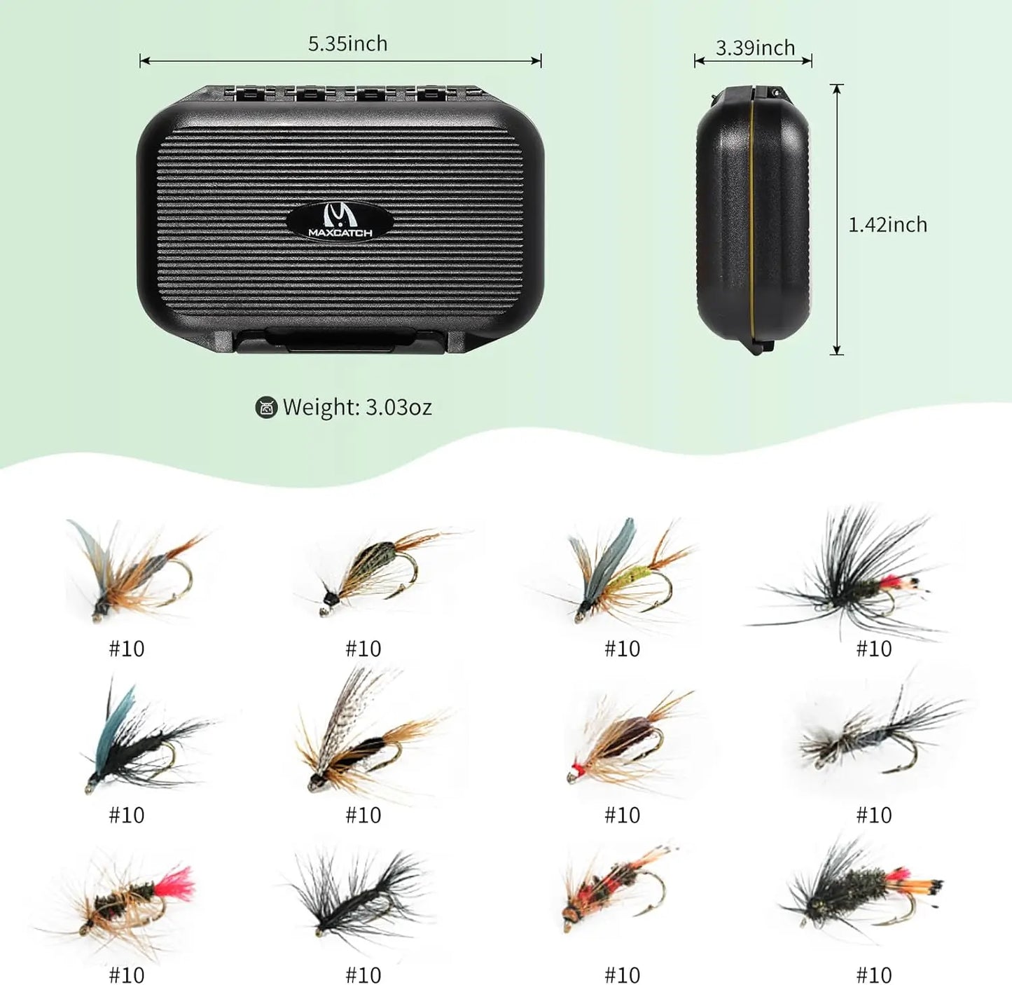 Complete Fly Fishing Combo Kit with Rod, Reel, and Travel Case for Beginners