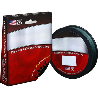 Braided Fishing Line - 125 Yards - Green - 10lb Test