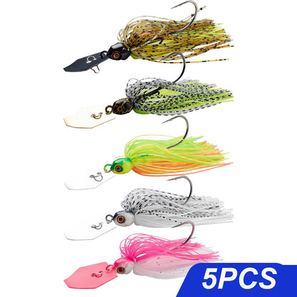 Chatter-Bait 7g/9g/12g/14g/21g  Bladed Jig Kit- For Bass, Walleye, Trout, Pike, Perch