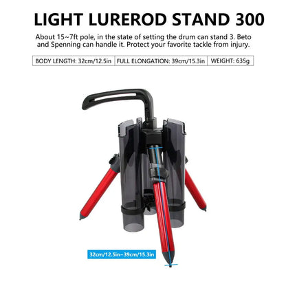 3 Fishing Rod Holder Tripod, Aluminum Alloy For Fishing