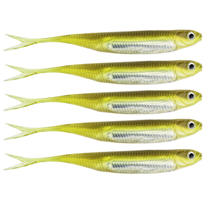 THKFISH 5pcs/6pcs  Lures 100mm 75mm Soft Silicone  3.9g Soft Lure For Bass, Trout, Walleye, Pike Fishing