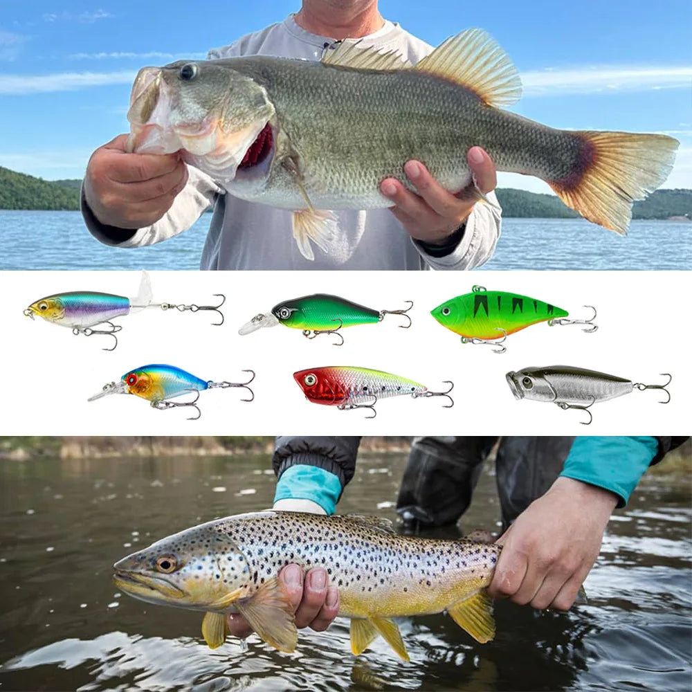 311Pcs Fishing Lure Set , Bionic Bait --ALL SPECIES