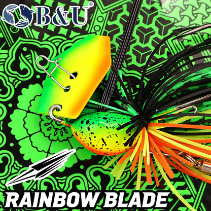 B&U Bladed Chatterbait Jig- Pike, Bass, Trout, Walleye