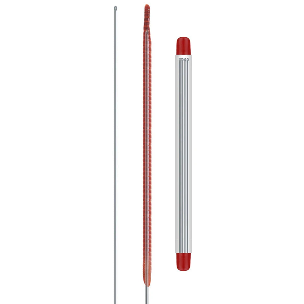 Fishing Worm Penetrating , Portable worm Hooking Needle, Stainless Steel Worm  Needles