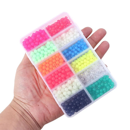 1200pcs Luminous Fishing Beads- Nightlight Blocking Beads- Fishing Space Beans