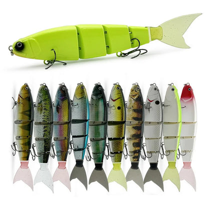 180mm 53g Balam--Jointed Glide-Bait
GREAT FOR BASS, PIKE, MUSKY, CATFISH, STRIPERS & other BIG PREDATORS