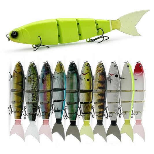 180mm 53g Balam--Jointed Glide-Bait
GREAT FOR BASS, PIKE, MUSKY, CATFISH, STRIPERS & other BIG PREDATORS