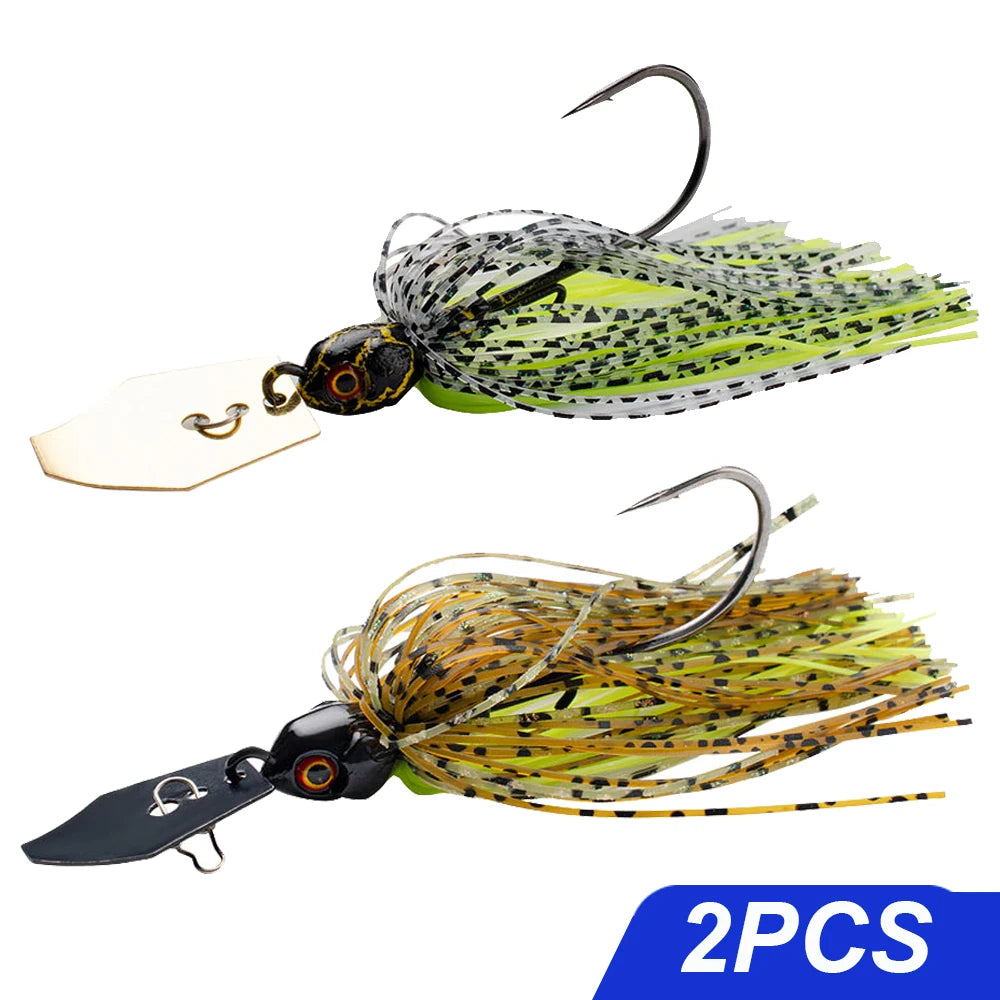 Chatter-Bait 7g/9g/12g/14g/21g  Bladed Jig Kit- For Bass, Walleye, Trout, Pike, Perch