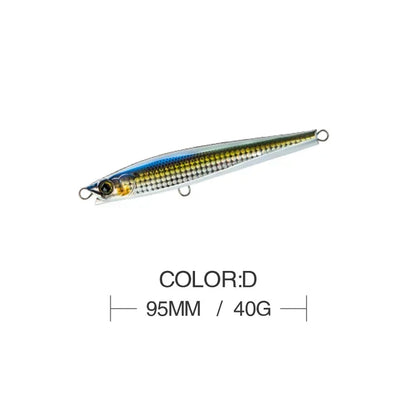 9.5cm 15g SPEARHEAD RYUKI 95S Long Cast, Sinking, Jerkbait