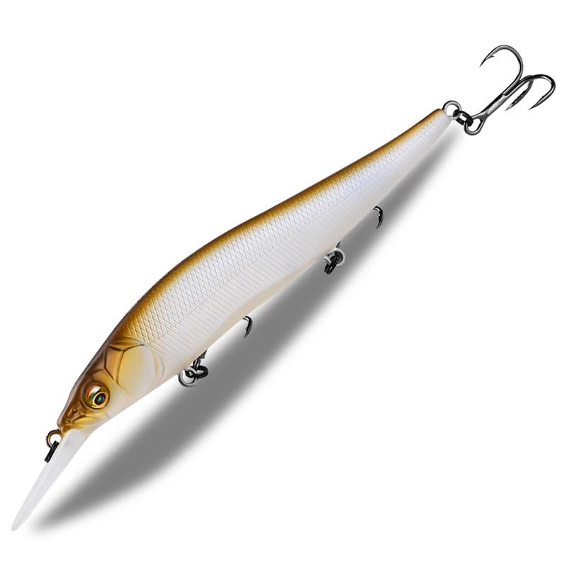 ASINIA Professional  110mm 14g Dives 1.8m/ SP Fishing Lures 
JERKBAIT FOR BASS, PIKE, WALLEYE, TROUT/SALMON, PERCH, CRAPPIE