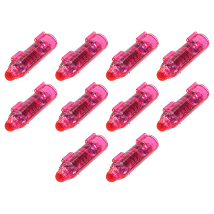 1-10PCS Underwater Mini Fish Attraction Indicator Lure LED Flashing Light Bait Fishing Tools Deep Drop Light, Squid Bait