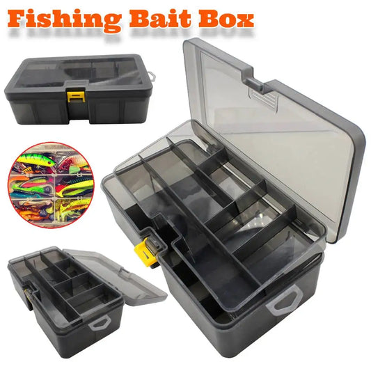 Portable Lure Tackle Box, Removable Plastic inserts