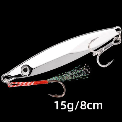 1PC Fishing lures 10g 15g 20g 30g 40g 60g Jigging for Suspended & Bottom fish