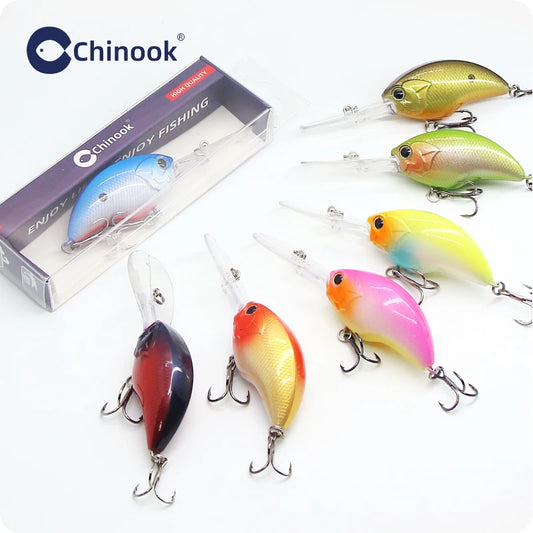 CHINOOK Crankbait - 90MM, 11.5G- Depth 1.5-2m, Medium diver
