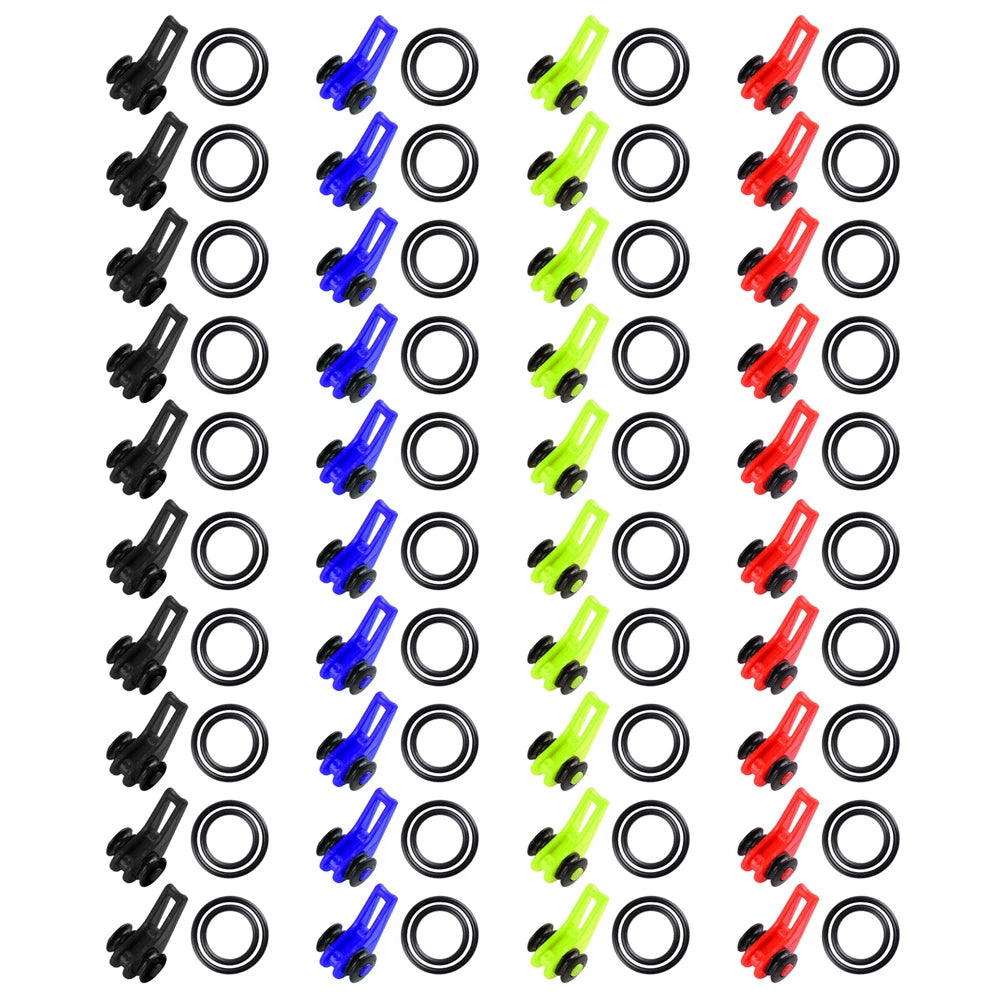 10/20/30pcs Plastic Fishing Hook Secure Keeper, Holder  -Safe Keeping For Fishing Rod