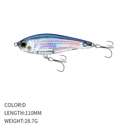 110mm 28.7g Pencil Fishing Lures Sinking Inshore Twitch Bait-Trout, Bass,Pike