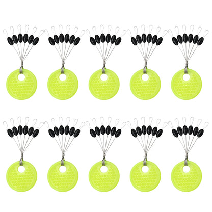 60pcs/Set S/M/L Space Beans,  Rubber Stopper/ Bobber stopper ---FOR YOUR TEXAS RIGS!
