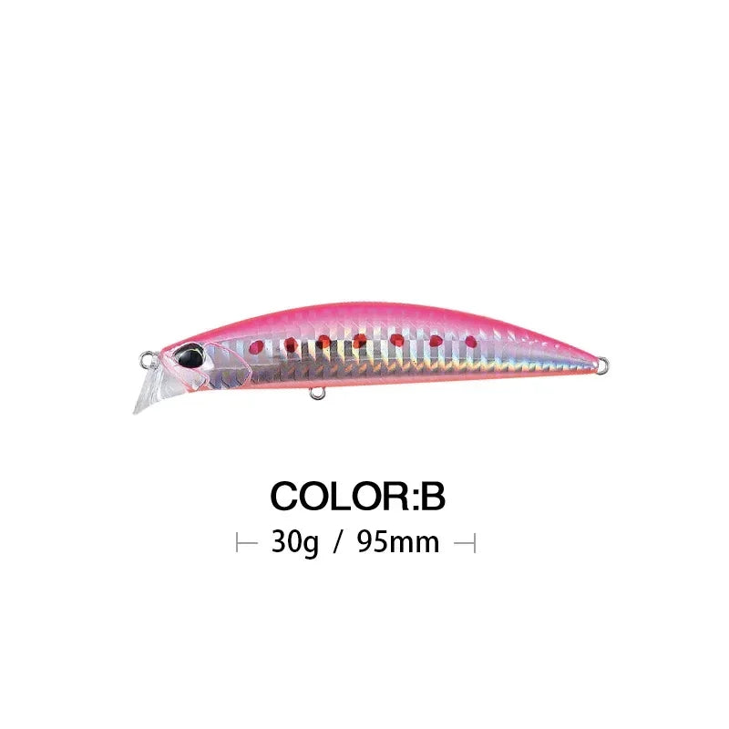 9.5cm 15g SPEARHEAD RYUKI 95S Long Cast, Sinking, Jerkbait