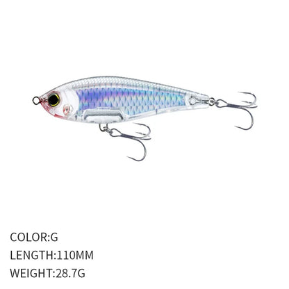 110mm 28.7g Pencil Fishing Lures Sinking Inshore Twitch Bait-Trout, Bass,Pike