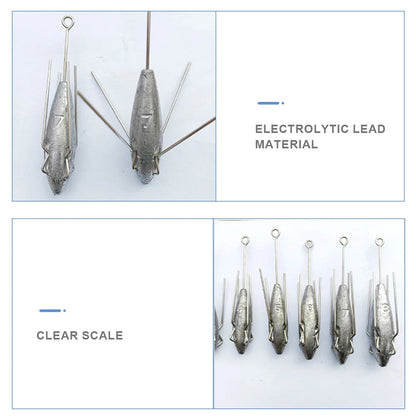 Fishing Sinker Weights, Long Tail Fishing Sinkers, Wear-resistant Surf Casting Sinkers for Saltwater Freshwater
