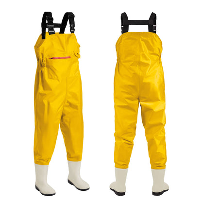 Ghosthorn Chest Waders for Kids Waterproof Youth Waders for Hunting Fishing Waders with Boots nylon Waders for Children