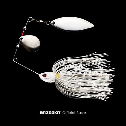 Bazooka 15g 18g Spinnerbait with JIG Skirt For Bass, Pike