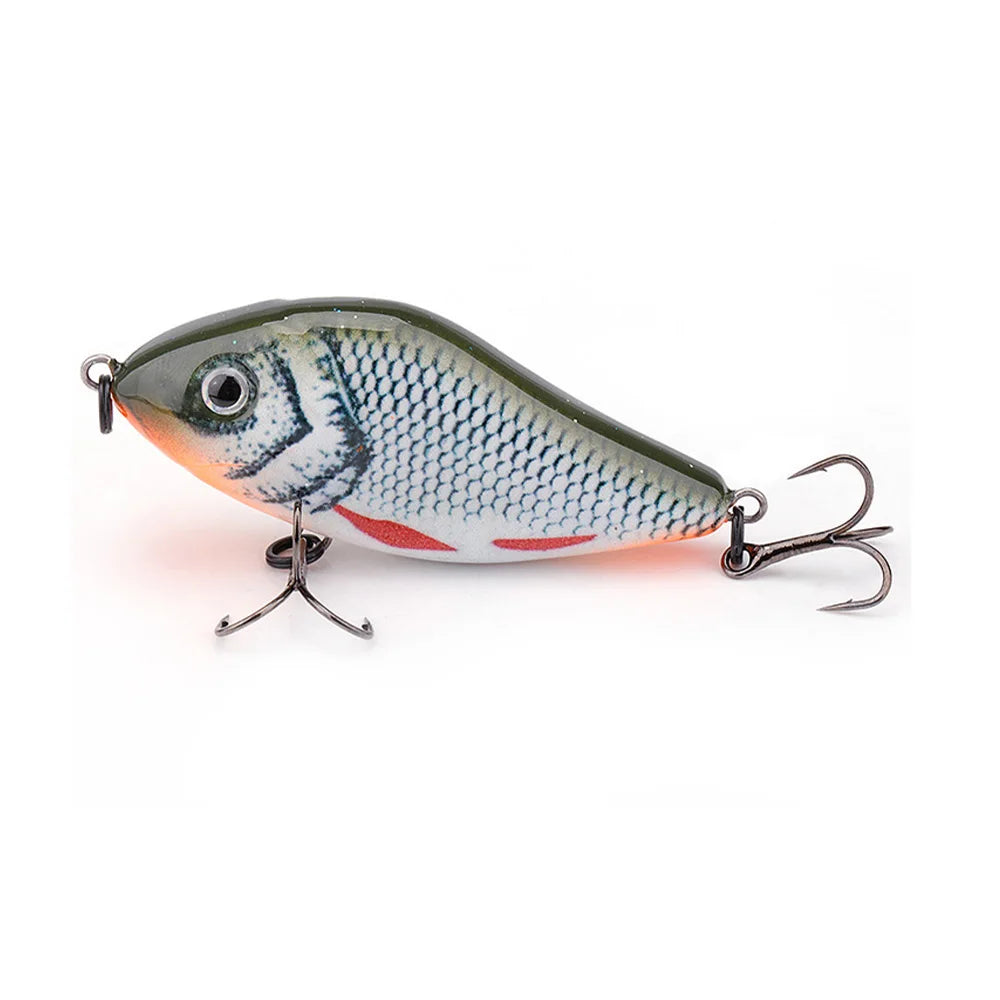 GOBASS Sinking Jerkbait- VIB Lure 60mm 13g Rattlin' Lipless Crankbait/ for BASS, PIKE, WALLEYE, TROUT, SALMON- INSHORE GAMEFISH