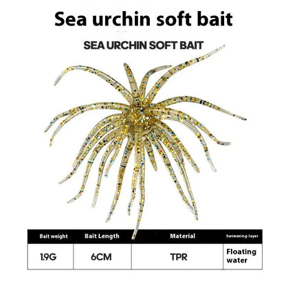 1/2Pcs Simulated Sea Urchin Lures- Soft Silicone- For Bream, Pike, Sea Bass, Tilapia- Gears TPR Fishing Lure
THIS IS THE HOT NEW BASS BAIT!