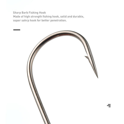 8 Pcs  Swimbait Hooks ,Super Needle Point Hook, Jig Heads for Saltwater