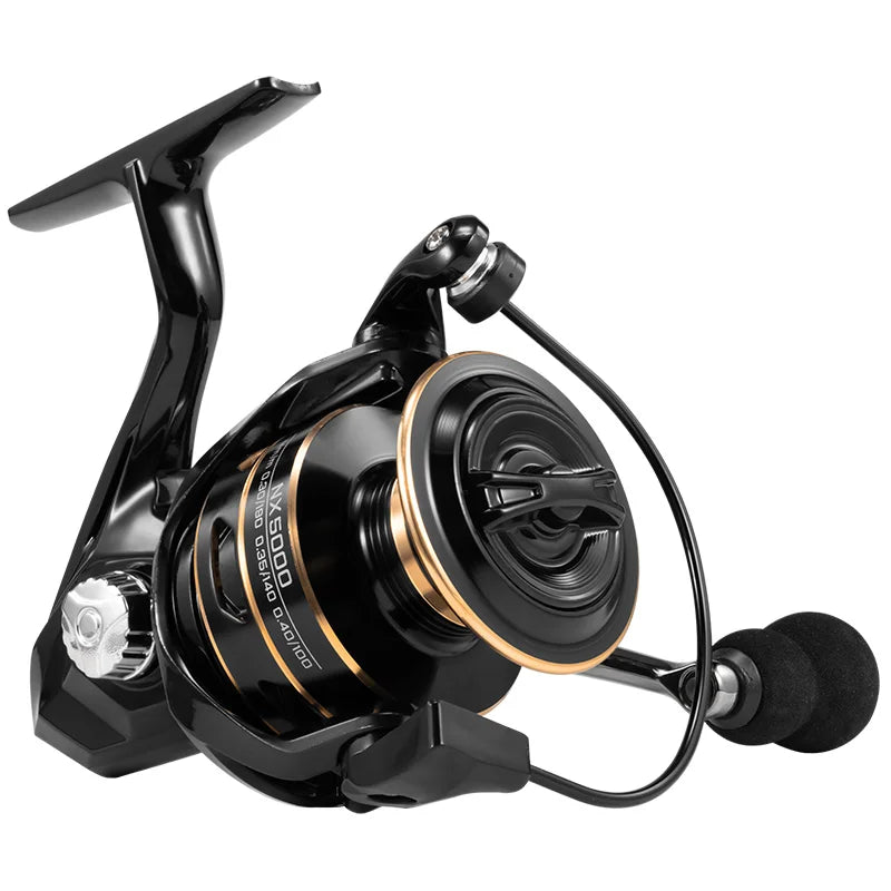 NX Spinning Reel, 10KG Max Drag Power, High Speed,  Adapt to Any Water Body