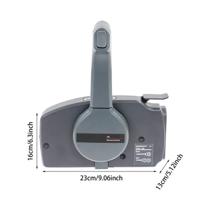 Outboard Remote Control Box Side Mount Outboard Motor Easy Operation Safety Guard For Small Fishing Boats Recreational