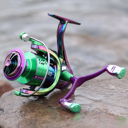 Sougayilang Spinning Fishing Reel 1000-4000 Metal Spool Saltwater Reel Max Drag 10kg