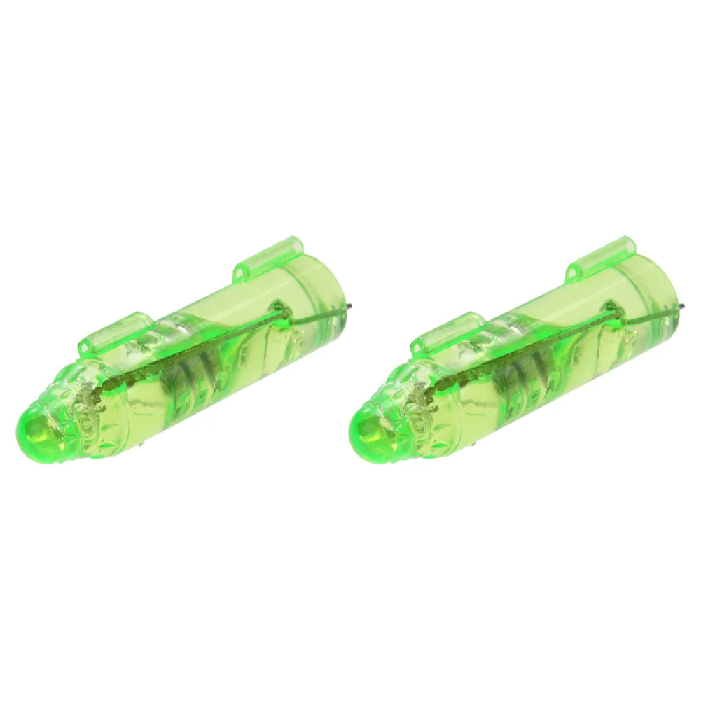 1-10PCS Underwater Mini Fish Attraction Indicator Lure LED Flashing Light Bait Fishing Tools Deep Drop Light, Squid Bait